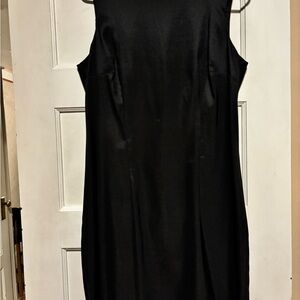 dressbarn Classic Black Midi Dress